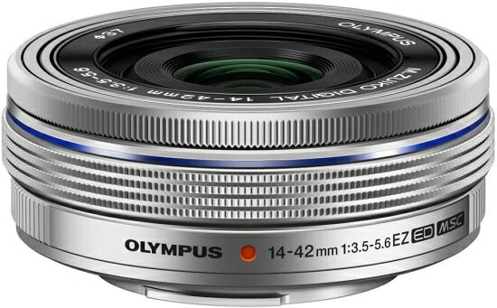 OLYMPUS 電動式パンケーキズームレンズ M.ZUIKO DIGITAL ED 14-42mm F3.5-5.6 EZ-Silver｜ワールドセレクトショップ