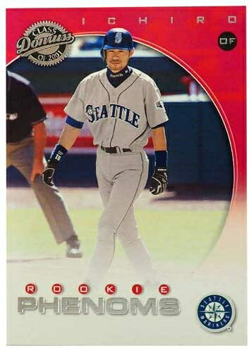 メジャーリーグ シアトル・マリナーズ イチロー Donruss Rookie 2001 Ichiro #251 28/625 トレーディング｜ワールドセレクトショップ