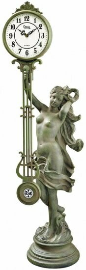 Design Toscano Goddess of Time Pendulum Clock