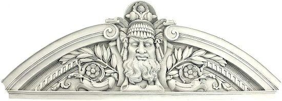 Design Toscano Prometheus The Rebel Titan Sculptural Wall Pediment by Design Toscano インテリア小物・置物-その他-インテリア・寝具・収納