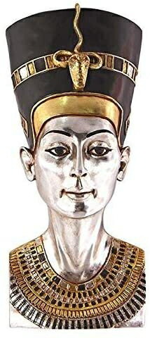Design Toscano Grand - Scale Egyptian Queen Nefertiti Wall Sculpture