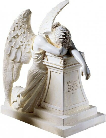 Design Toscano Angel of Grief Monument Statue インテリア・寝具・収納-インテリア小物・置物