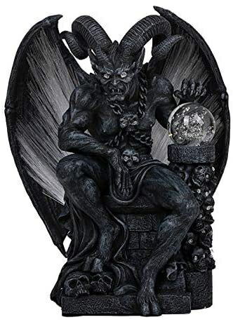 【楽天市場】神話 デビル 悪魔 フィギュア サタン光ファイバーライト オブジェ Horned Devil Satan FiberLight ...