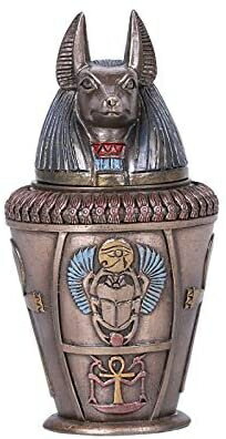 Pacific Giftware 古代エジプト・アラブ共和国 ダムテフ キャノピック ジャー ホームインテリア