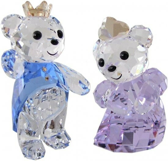 楽天市場】スワロフスキー カップル クリスベア 王子様とお姫様