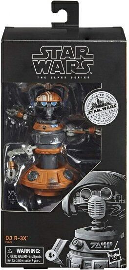 スター・ウォーズ :ギャラクシーズ・エッジ ブラックシリーズ 6インチ アクションフィギュア DJ R-3X /|ワールドセレクトショップ