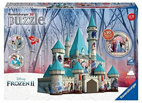 ラベンスバーガー ディズニー アナと雪の女王2 アレンデール城 プラスチックス製 3Dジグソーパズル216ピ｜ワールドセレクトショップ