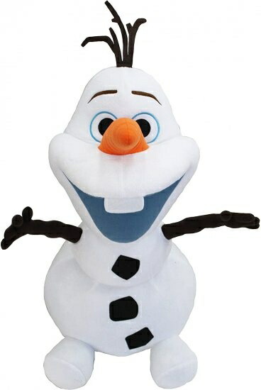 Disney ウォルトディズニー アナと雪の統治女王 FROZEN 雪達磨 オラフ 全長70珊 ジャンボぬいぐるみ 超特大