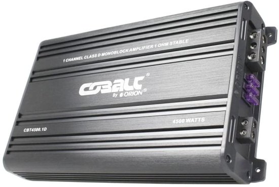 ORION Cobalt CBT-4500.1D Class D Mono 1 OHM チャンネル アンプ 4500W Max Music Power