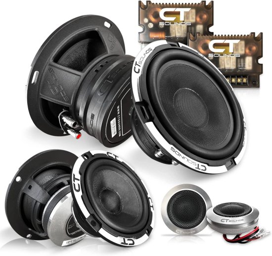 独特な Ct Sounds Meso 6 5 500w 3 Way プレミアム コンポーネント カースピーカー Set Fucoa Cl