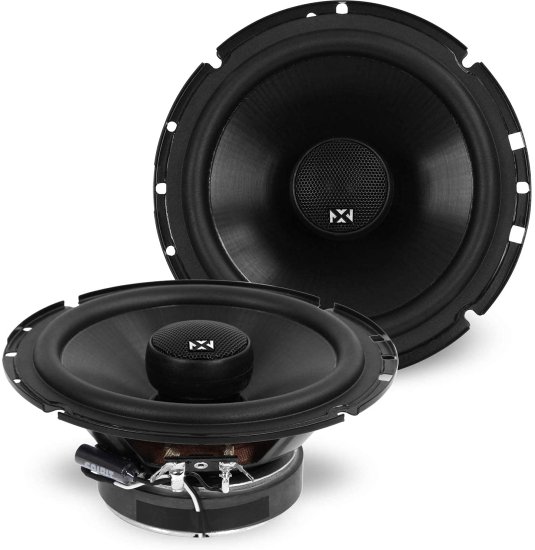 人気海外一番 Nvx Vsp65 6 5 2 Way コアキシャル カースピーカー Xbaf65 Silicone スピーカー Baffle Bundle Fucoa Cl