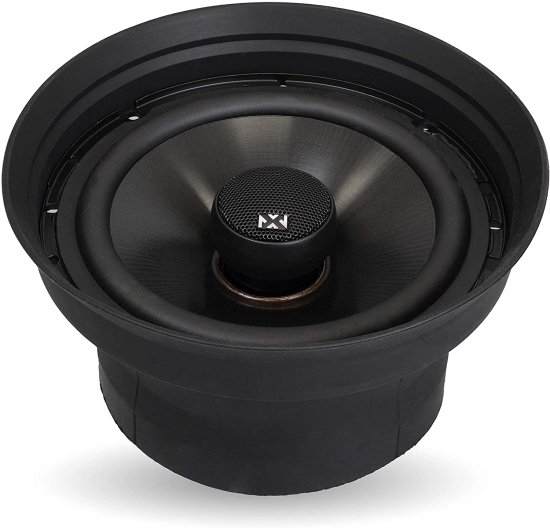 人気海外一番 Nvx Vsp65 6 5 2 Way コアキシャル カースピーカー Xbaf65 Silicone スピーカー Baffle Bundle Fucoa Cl