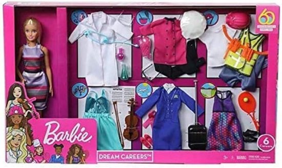 Barbie バービー「ドリームキャリア人形セット-6キャリア衣装 15,124円