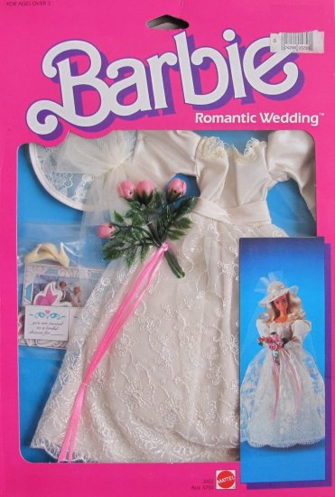 Barbie バービーロマンチックな結婚式のファッション＆アクセサリー（1986マテルホーソーン）