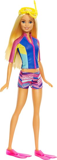 Barbie カラーチェンジのトップ、子犬の噴出おもちゃ、音付きのイルカのバービー人形