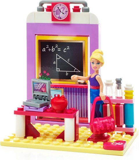 Barbie Mega Bloks バービー Classroom Teacher to Prima Ballerinaセット｜ワールドセレクトショップ