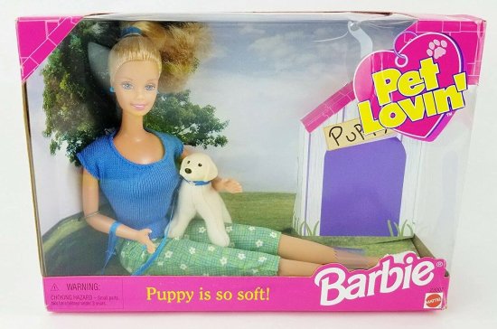 Barbie Mattel Pet Lovin 'バービー