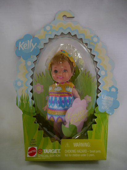 Barbie バービー Kelly Easter Eggie Liana as a li'l Egg（ターゲット限定2001）
