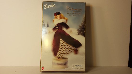 Barbie Mattel 2000ビクトリア朝のアイススケーターブロンドバービー