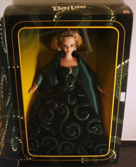Barbie 1996限定版エメラルドエンチャントブロンドバービー人形｜ワールドセレクトショップ