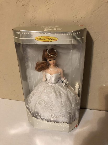 Barbie オリジナルの1961年のファッション人形のウェディングドレスの再発行のバービー