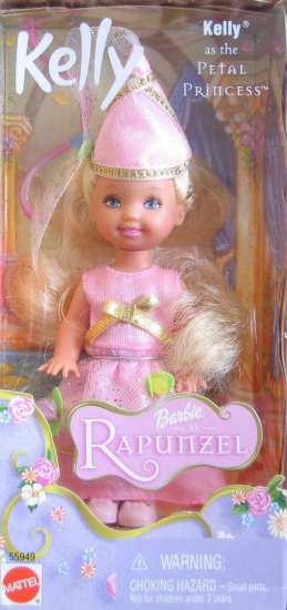 Barbie ペタルプリンセスドールとしてのバービーラプンツェルケリー（2001）
