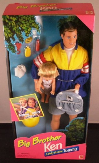 Barbie バービー17055 1996ビッグブラザーケン＆ベイビーブラザートミー