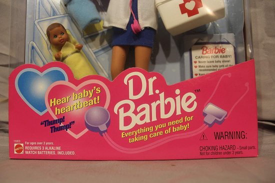 500円引きクーポン Barbie Dr バービー Doll W 3 Baby Dolls Special Edition Career Collection 1995 By Unknow Fucoa Cl