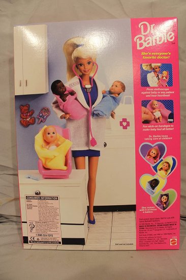 500円引きクーポン Barbie Dr バービー Doll W 3 Baby Dolls Special Edition Career Collection 1995 By Unknow Fucoa Cl