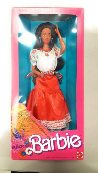 Barbie 世界の人形メキシコのバービー人形1988年