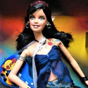 Barbie ハードロックカフェバービーあやつり人形2005マテル＃J0963