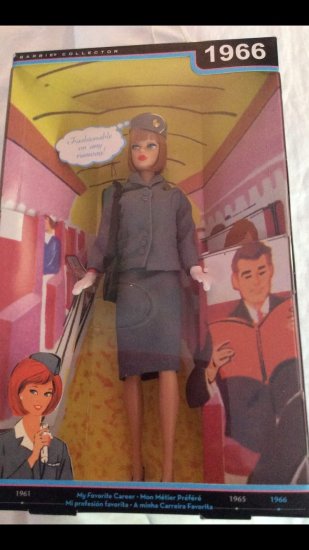 Barbie バービーコレクター私の御気に入りの履歴-1966パンアメリカンエアウェイズスチュワーデス