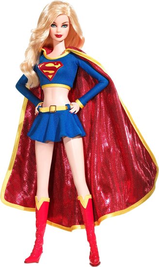Barbie 2008バービーコレクタードールシルバーラベルスーパーガールドール