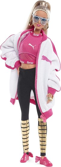 Barbie バービーRPumaDoll White Jacket