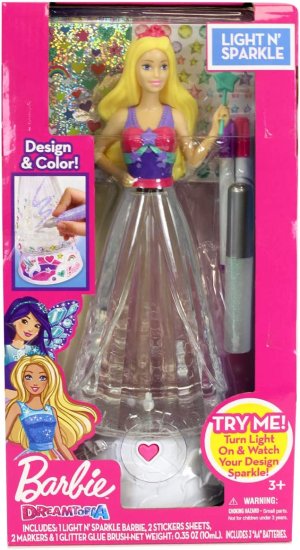 Barbie Tara Toys バービー Light n Sparkle -、Multi
