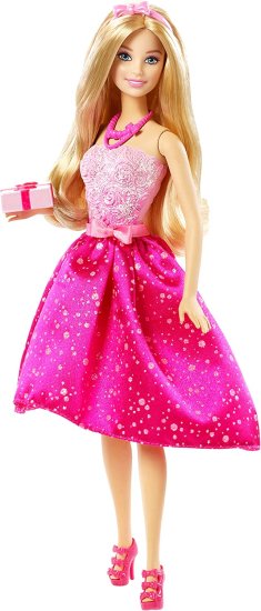 かわいい新作 Barbie バービーお誕生日おめでとう人形 Pink Fucoa Cl