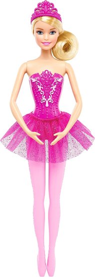 Barbie バービーのおとぎ話のバレリーナ人形、ピンク