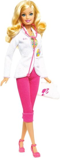 Barbie バービー私は子供のドクター人形になれます
