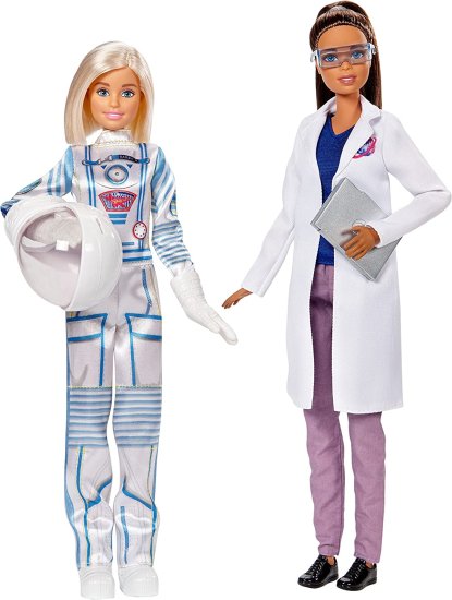 Barbie バービー宇宙飛行士＆宇宙科学者人形｜ワールドセレクトショップ