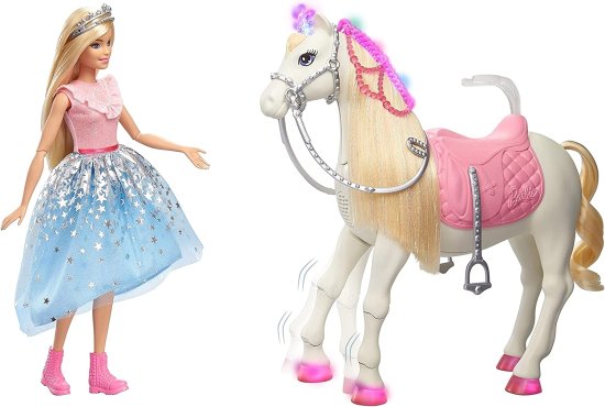 Barbie バービーGML79モダンプリンセスプランス&シマーホース