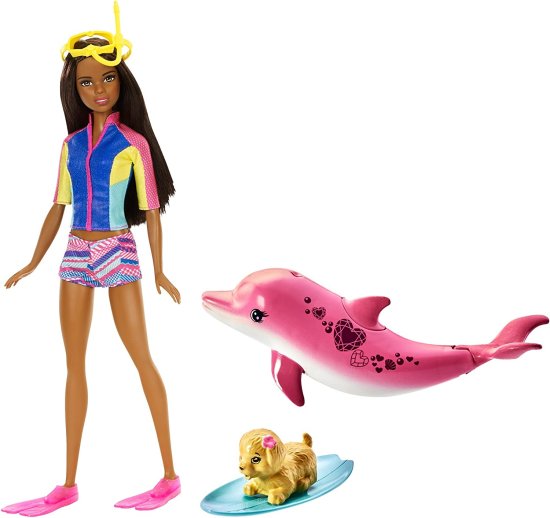 Barbie バービードルフィンマジックシュノーケルドール