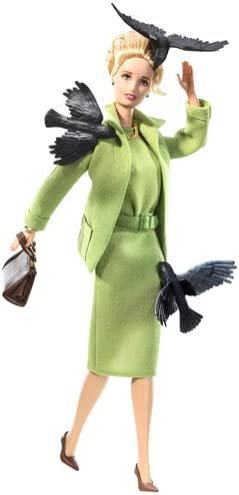 Barbie バービーコレクター2008黒いこと付け紙 - ポップカルチャーコレクション - アルフレッドヒッチコックのThe Birds バービー Doll