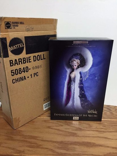 Barbie 2001 バービー Collectibles -Bob Mackie International Beauty Collection -Fantasy Goddess of Arctic バービー