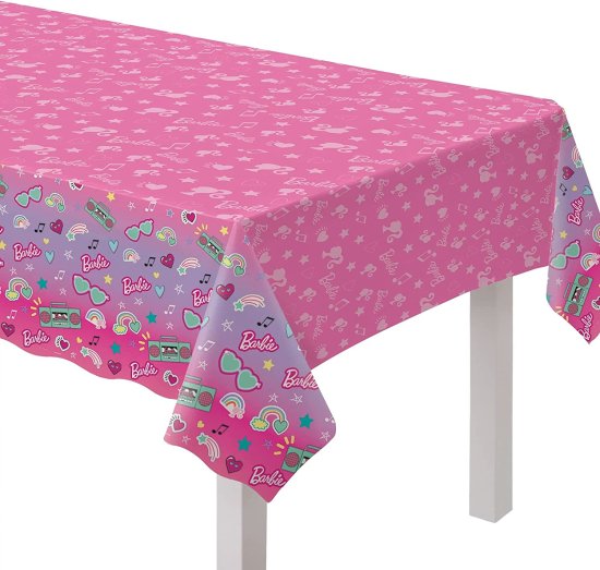 BarbieJazzleAmscanバービーDreamtogetherBirthdayPartyTablewareKitNapkins、Plates、TablecoverBundle、16人のゲスト