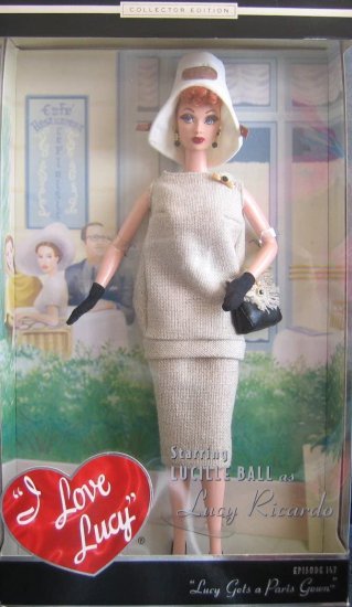 Barbie バービールーシーはパリガウンドールエピソード147を手に入れるしますI Love Lucy -Collector Edition Timeless Treasures（2002）