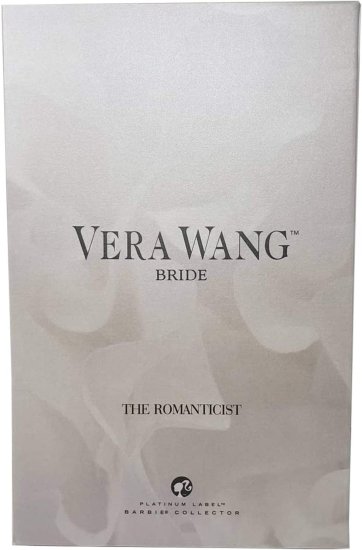 Barbie プラチナ付け紙Vera Wang Bride The Romanticist バービー Dollのみ999世界中