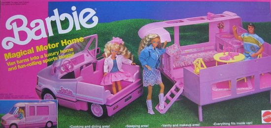 Barbie バービー Magical Motor Home Mattel 1990