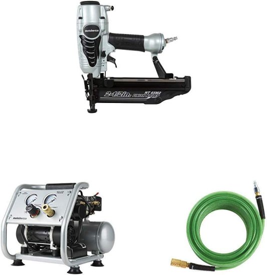 【楽天市場】Metabo HPT NT65M2S Pneumatic Finish Nailer with Metabo HPT EC28M
