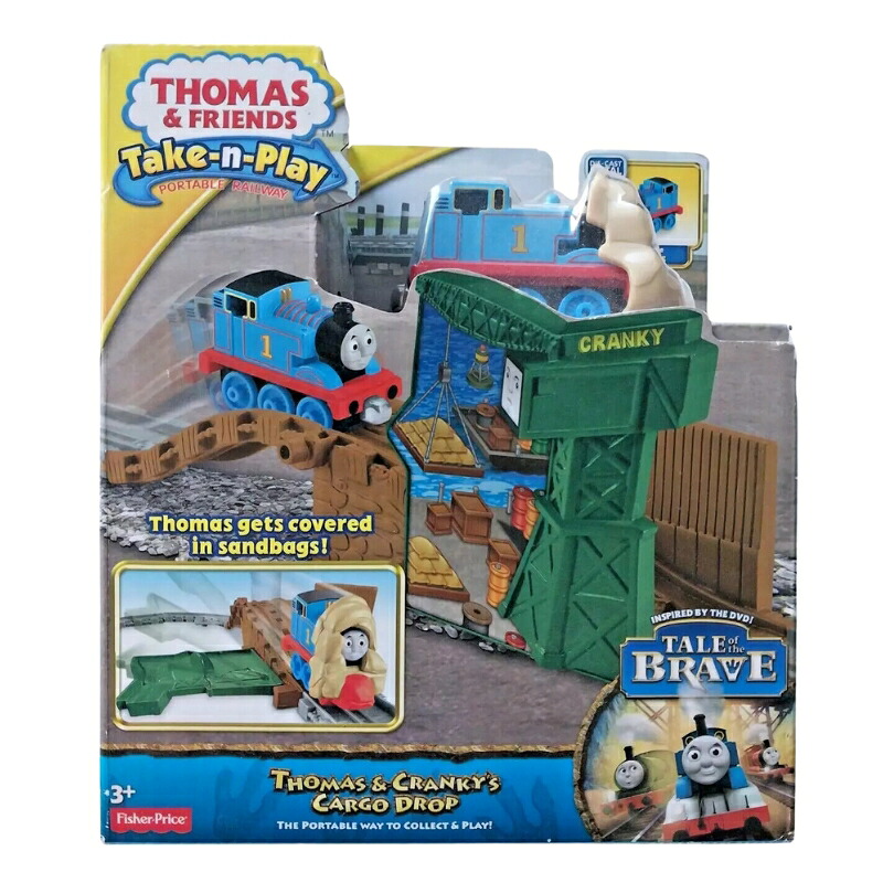 THOMAS & FRIENDS CRANKY'S CARGO DROP TAKE-N-PLAY