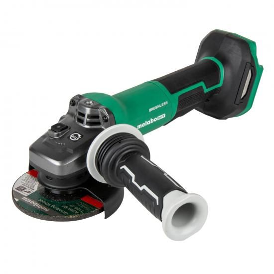 Metabo HPT 18V マルチ雄捩子 4-1/2in パドル取り替えっこ 一角粉砕機、コードレスパワーアングルグラインダー、高速道路750W原動機、安全性のあるパドルス
